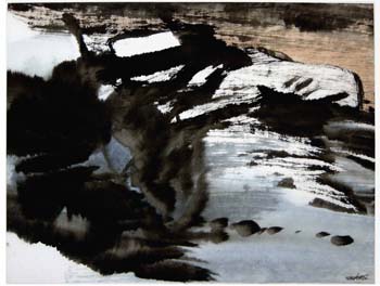 05 Vent 1995 Encre sur papier 35 x 46cm